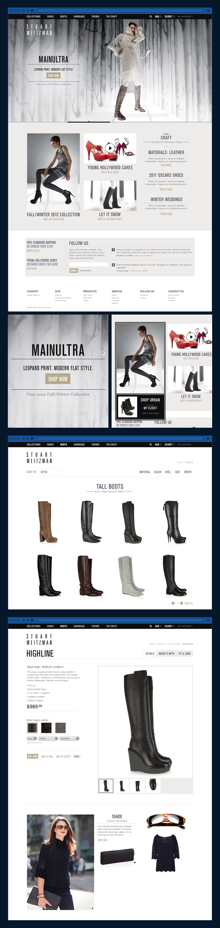 Stuart Weitzman Redesign